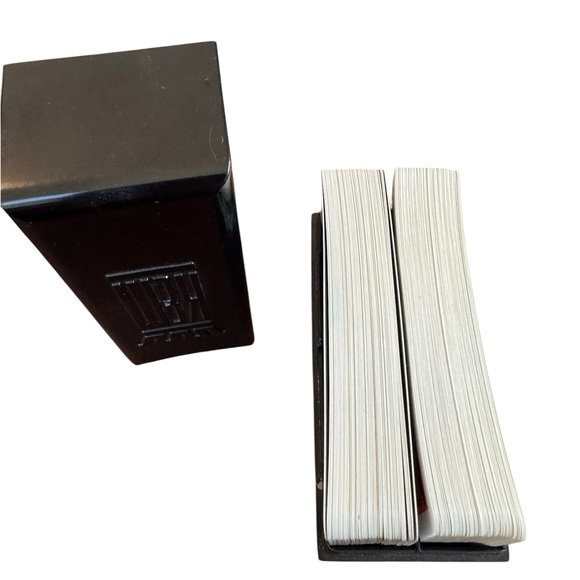 KEM Vintage Crane Card Game Set - Green and Red cards with black case - Picture 6 of 6